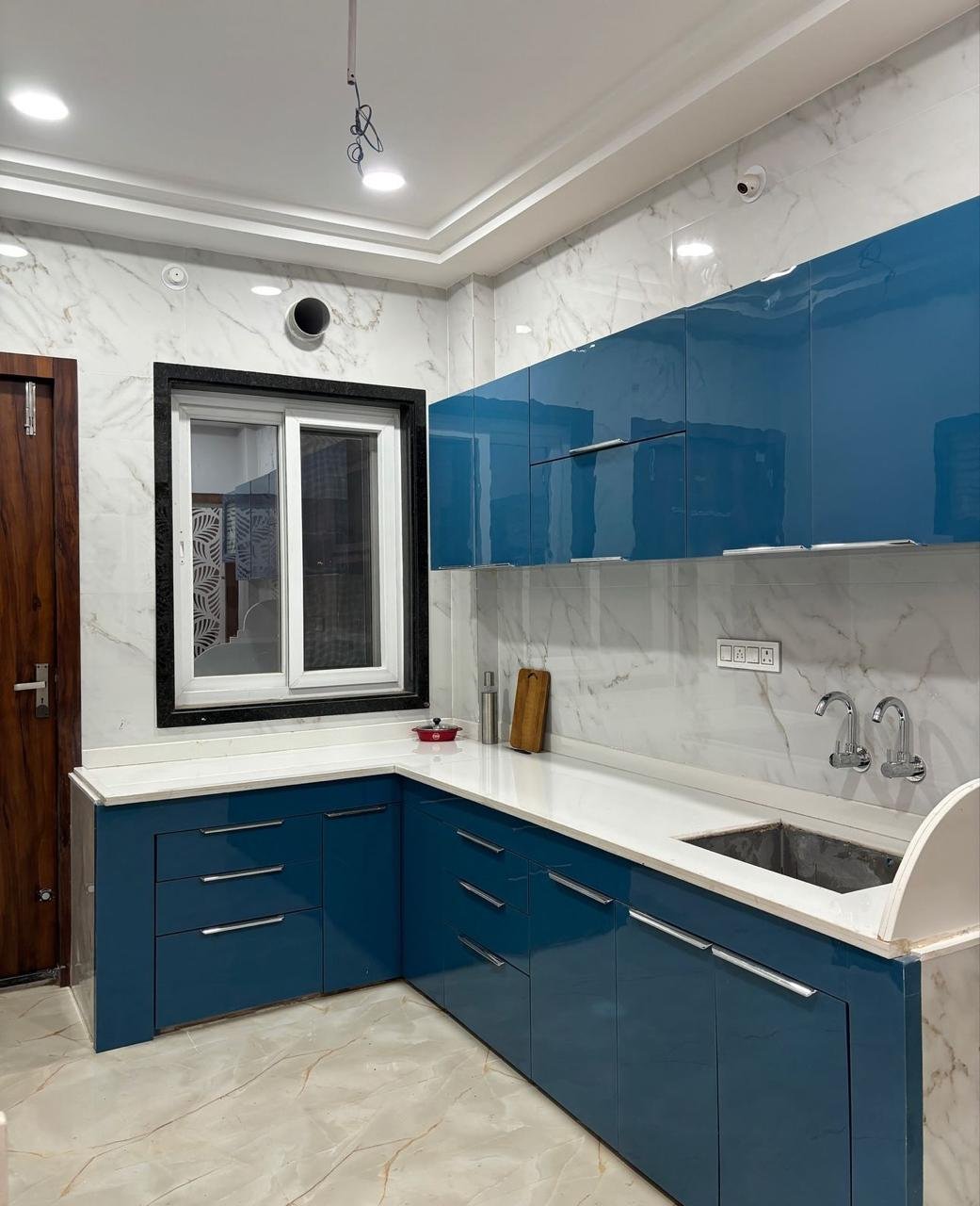 Cladding kitchen Aluminium loda مطبخ تفصيل الومينيم مع كلادنج